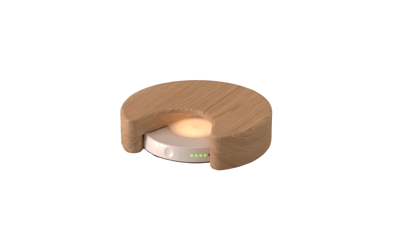 Yobe Beam curve - L’accessoire qui permet d'éclairer le vin rouge