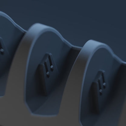 présentation de la mise en charge des supports yobe light pro dans le charger yobe pro charger 