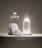 présentation technique du dessous de bouteilles lumineux yobe light pro et de son chargeur modulable spécialement optimisé pour les restaurateurs 