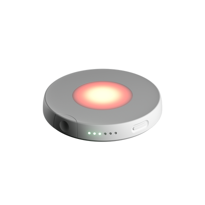 Dessous de bouteille lumineux yobe light avec lumière rouge pour appeller le serveur 